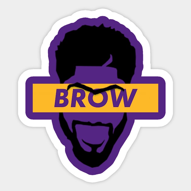 LA Brow Sticker by InTrendSick